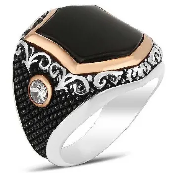 Appealing Onyx Ring 